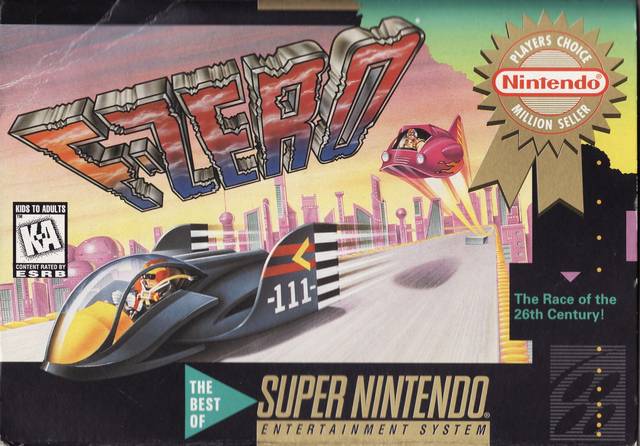 F-Zero (Player's Choice) (Super Nintendo) (Online Only)