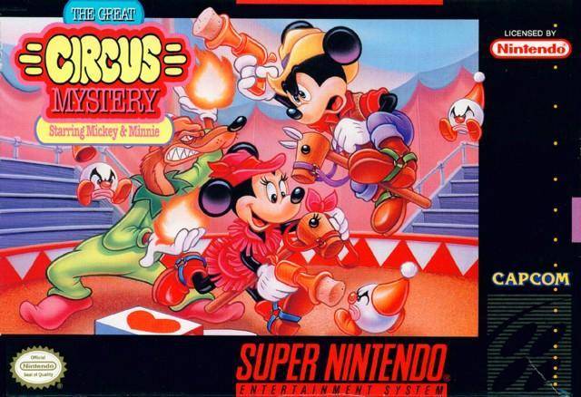 The Great Circus Mystery Starring Mickey and Minnie (Super Nintendo) (Online Only)