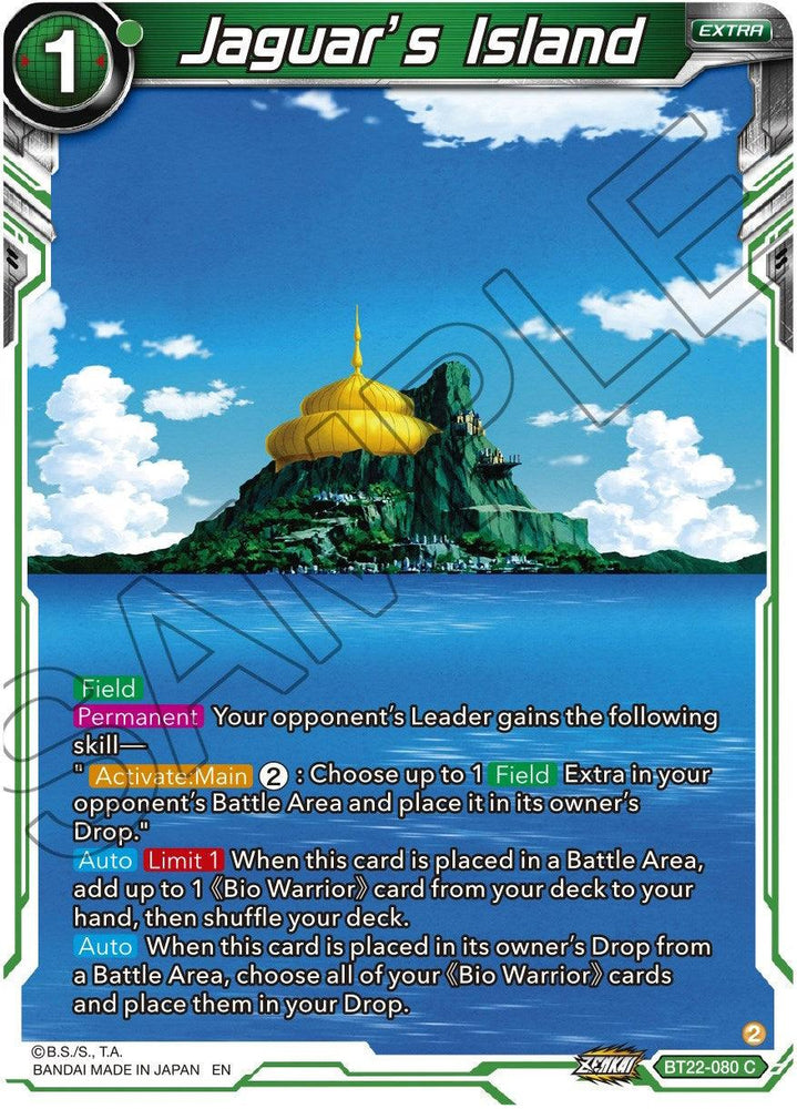Jaguar's Island (BT22-080) [Critical Blow] (ONLINE ORDER ONLY)