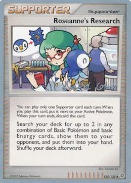 Roseanne's Research (125/132) (Stallgon - David Cohen) [World Championships 2009] (Online Only)
