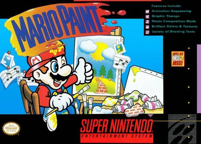 Mario Paint (Super Nintendo) (Online Only)