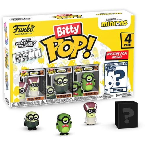 Funko Bitty Pop! Minions Mini-Figure 4-Pack - Select Set(s) (Online Order Only)