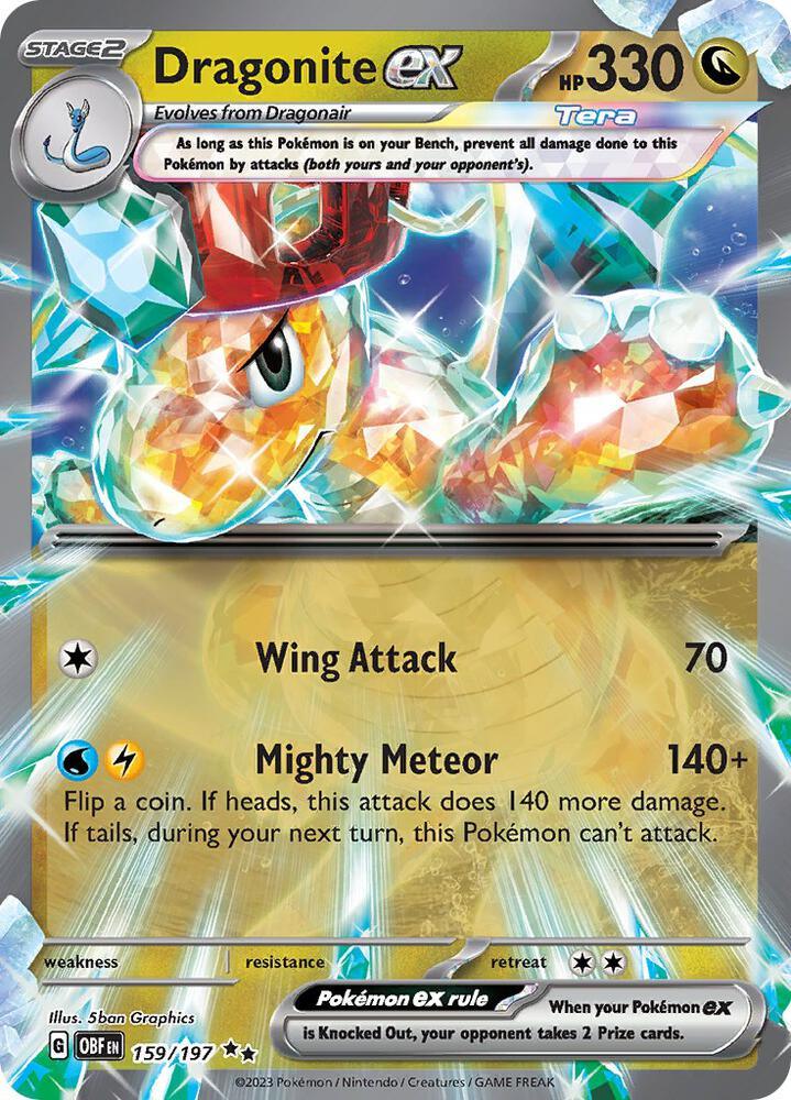 Dragonite ex (159/197) [Scarlet & Violet: Obsidian Flames] (Online Only)