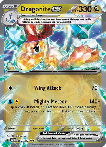 Dragonite ex (159/197) [Scarlet & Violet: Obsidian Flames] (Online Only)