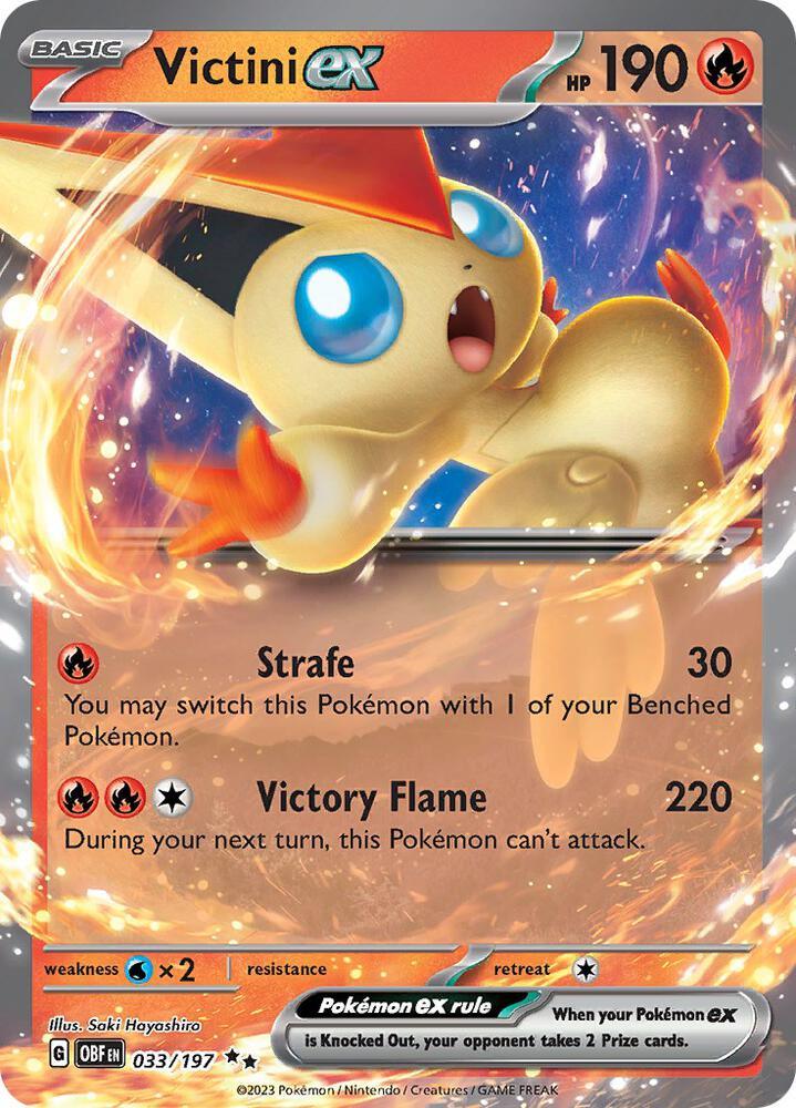 Victini ex (033/197) [Scarlet & Violet: Obsidian Flames] (Online Only)