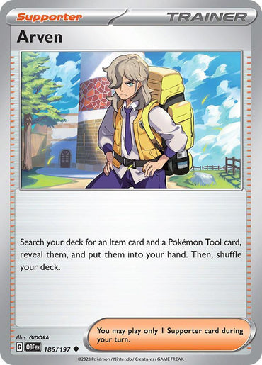 Arven (186/197) [Scarlet & Violet: Obsidian Flames] (Online Only)