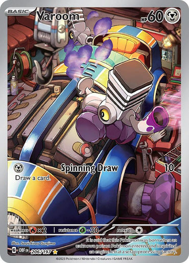 Varoom (206/197) [Scarlet & Violet: Obsidian Flames] (Online Only)