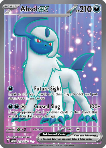 Absol ex (214/197) [Scarlet & Violet: Obsidian Flames] (Online Only)