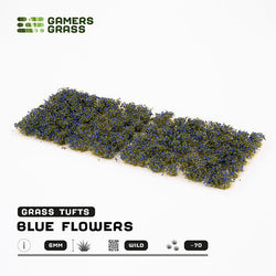 Gamers Grass Tufts: Blue Flowers- Wild (ONLINE ORDER ONLY)