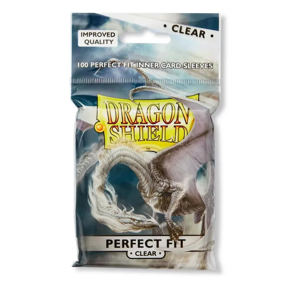 Dragon Shields Perfect Fit: (100) Clear (DISPLAY 15) - Anime Imports LLC