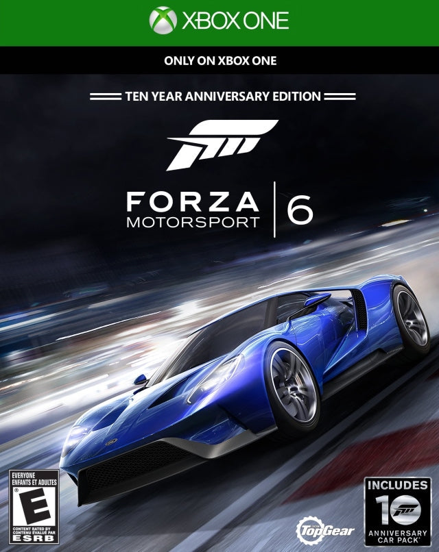 Forza Motorsport 6 Ten Year Anniversary Edition (Xbox One) (Online Only)