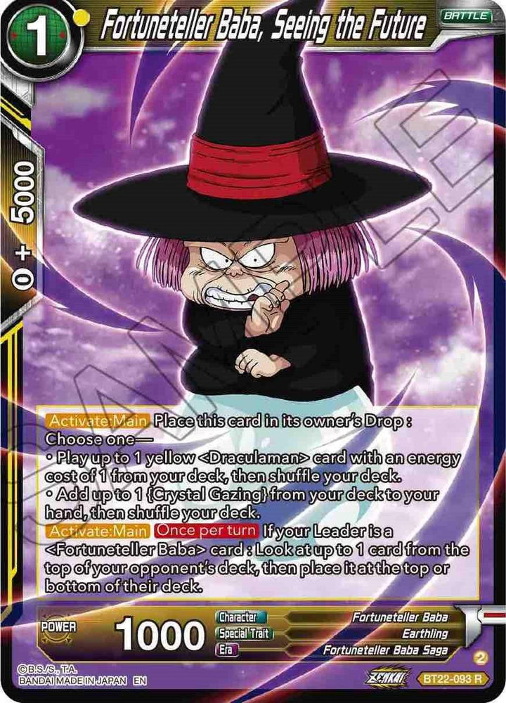 Fortuneteller Baba, Seeing the Future (BT22-093) [Critical Blow] (ONLINE ORDER ONLY)