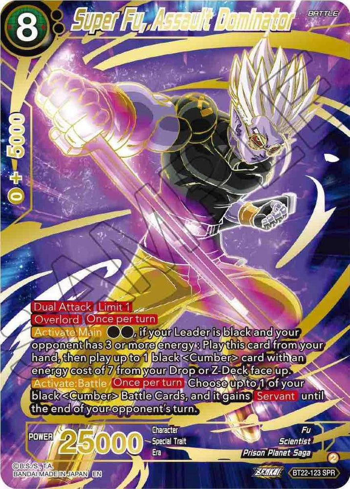 Super Fu, Assault Dominator (SPR) (BT22-123) [Critical Blow] (ONLINE ORDER ONLY)