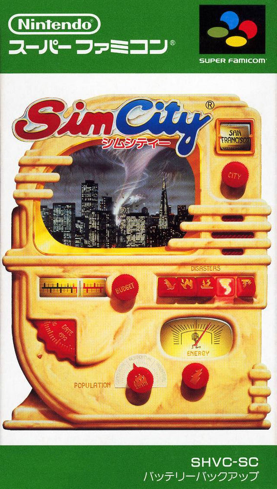 Sim City [Japan Import] (Super Famicom) (ONLINE ORDER ONLY)