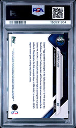 Graded 2025 Topps Now Cooper Flagg #60 Orange Foil /25 Rookie RC Basketball Card PSA 10 Gem Mint