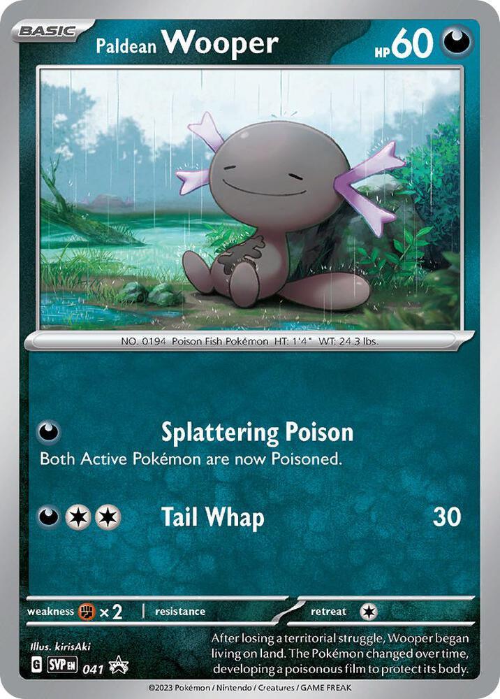 Paldean Wooper (041) [Scarlet & Violet: Black Star Promos] (Online Only)