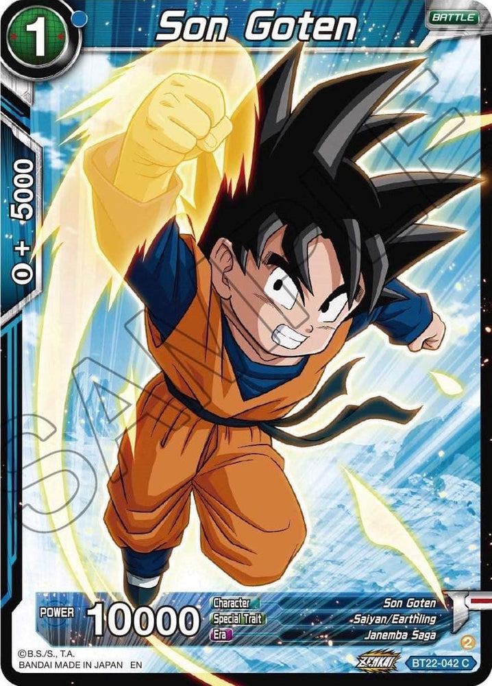 Son Goten (BT22-042) [Critical Blow] (ONLINE ORDER ONLY)