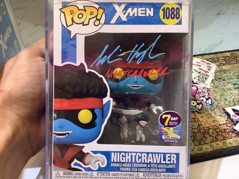 Funko Pop X-Men Nightcrawler 1088 AUTOGRAPHED (ONLINE ORDER ONLY)