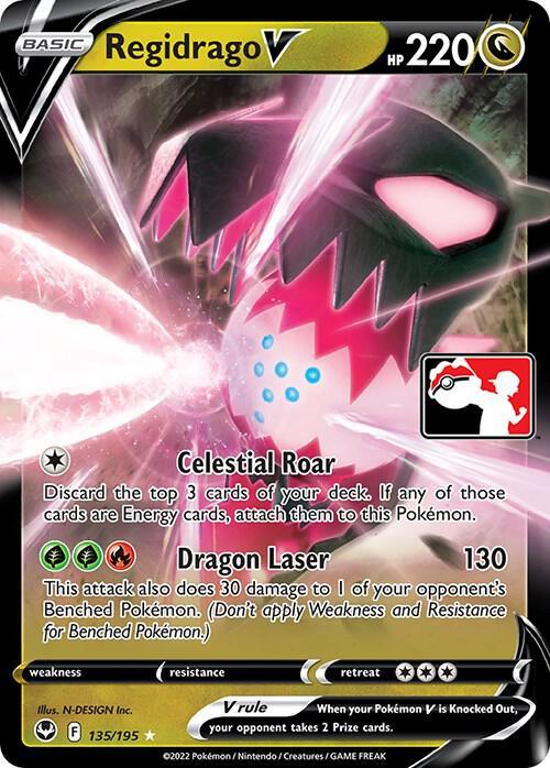 Regidrago V (135/195) [Prize Pack Series Three] (Online Only)