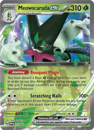 Meowscarada ex (033) [Scarlet & Violet: Black Star Promos] (Online Only)