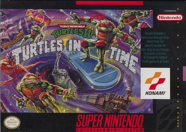 Teenage Mutant Ninja Turtles IV Turtles in Time (Super Nintendo) (Online Only)