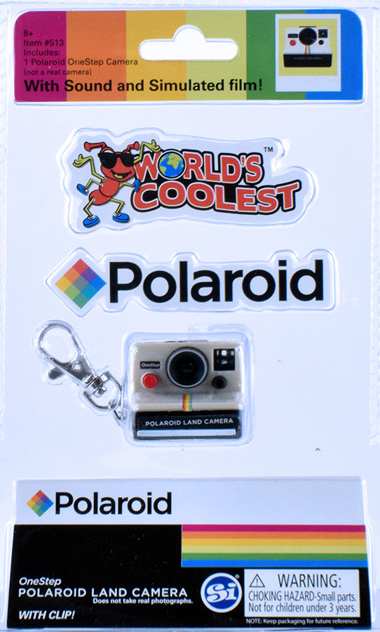 World's Smallest: Polaroid Camera Keychain (ONLINE ORDER ONLY)