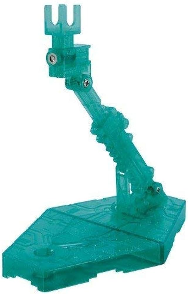 Gundam - Action Base 2 Display Stand (1/144 Scale) - Sparkle Clear Green - Model Kit (Online Order Only)