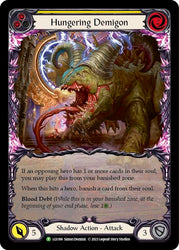 Hungering Demigon (Yellow) [LGS166] (Promo)  Rainbow Foil