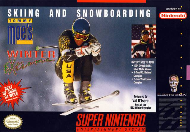 Skiing & Snowboarding: Tommy Moe's Winter Extreme (Super Nintendo) (Online Only)