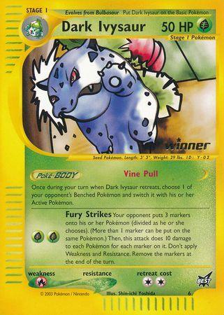 Dark Ivysaur (6) (Winner) [Best of Promos] (Online Only)