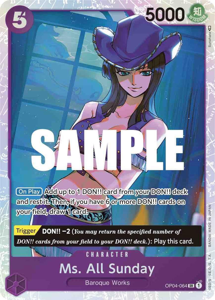 Ms. All Sunday [Kingdoms of Intrigue] (ONLINE ORDER ONLY)