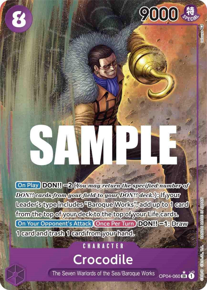 Crocodile (Alternate Art) [Kingdoms of Intrigue] (ONLINE ORDER ONLY)