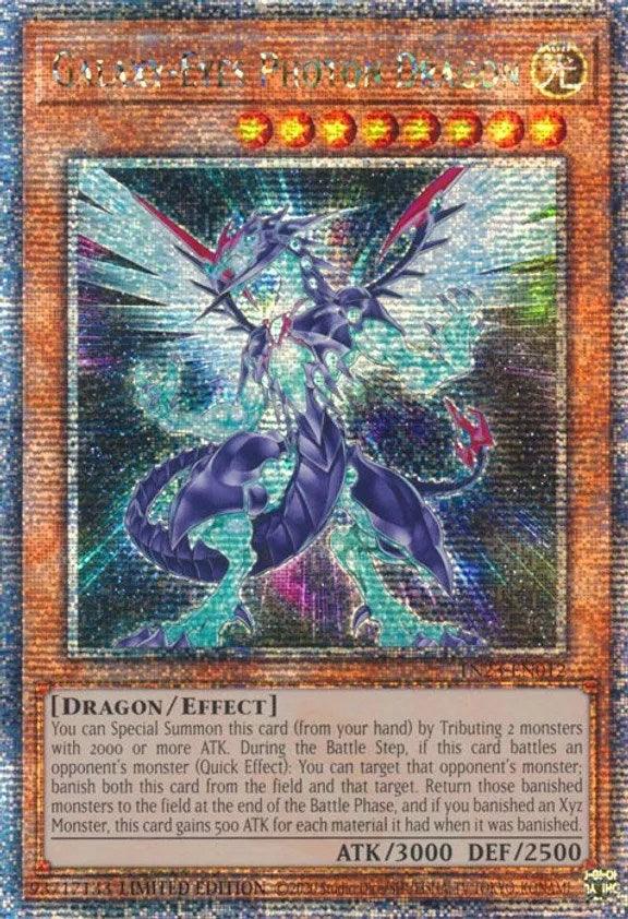 Galaxy-Eyes Photon Dragon [TN23-EN012] Quarter Century Secret Rare (ONLINE ORDER ONLY)