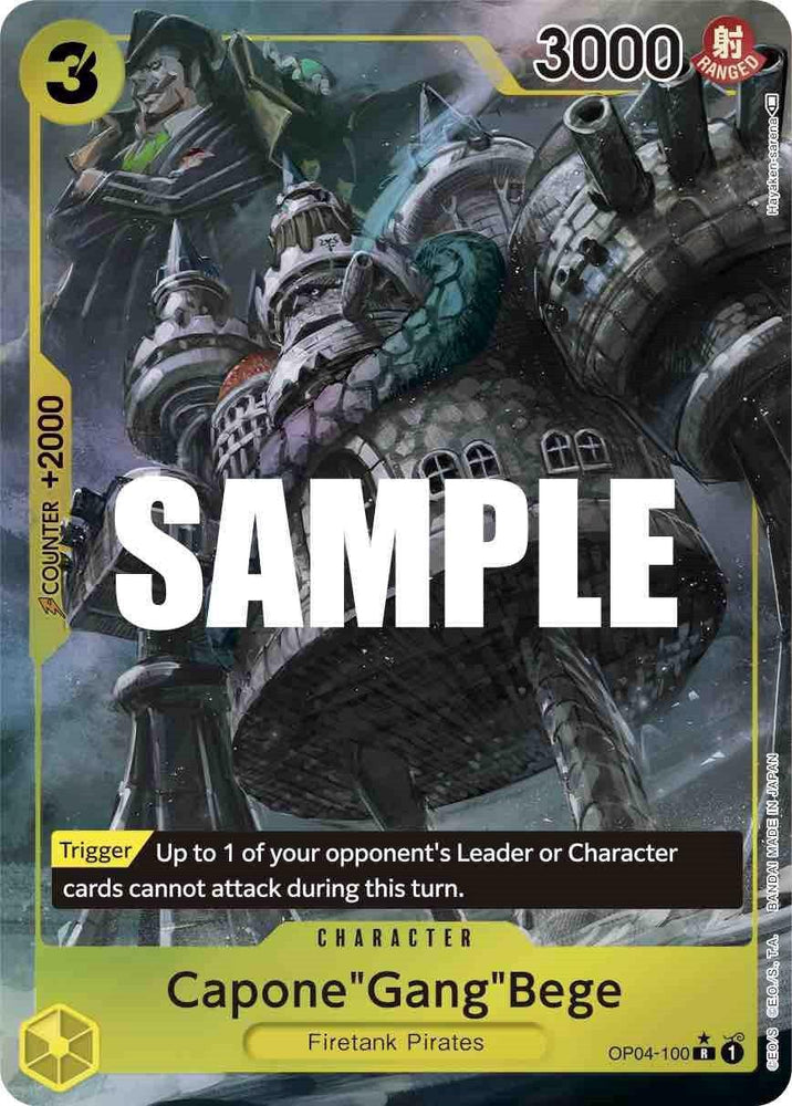 Capone"Gang"Bege (Alternate Art) [Kingdoms of Intrigue] (ONLINE ORDER ONLY)