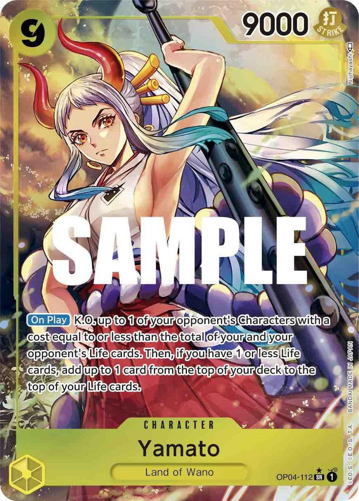 Yamato (Alternate Art) [Kingdoms of Intrigue] (ONLINE ORDER ONLY)