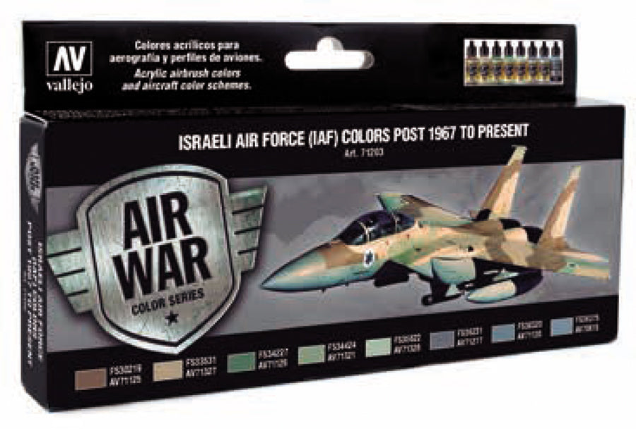 Model Air Set: Israeli Air Force Colors Post 1967 to Present (ONLINE ORDER ONLY)