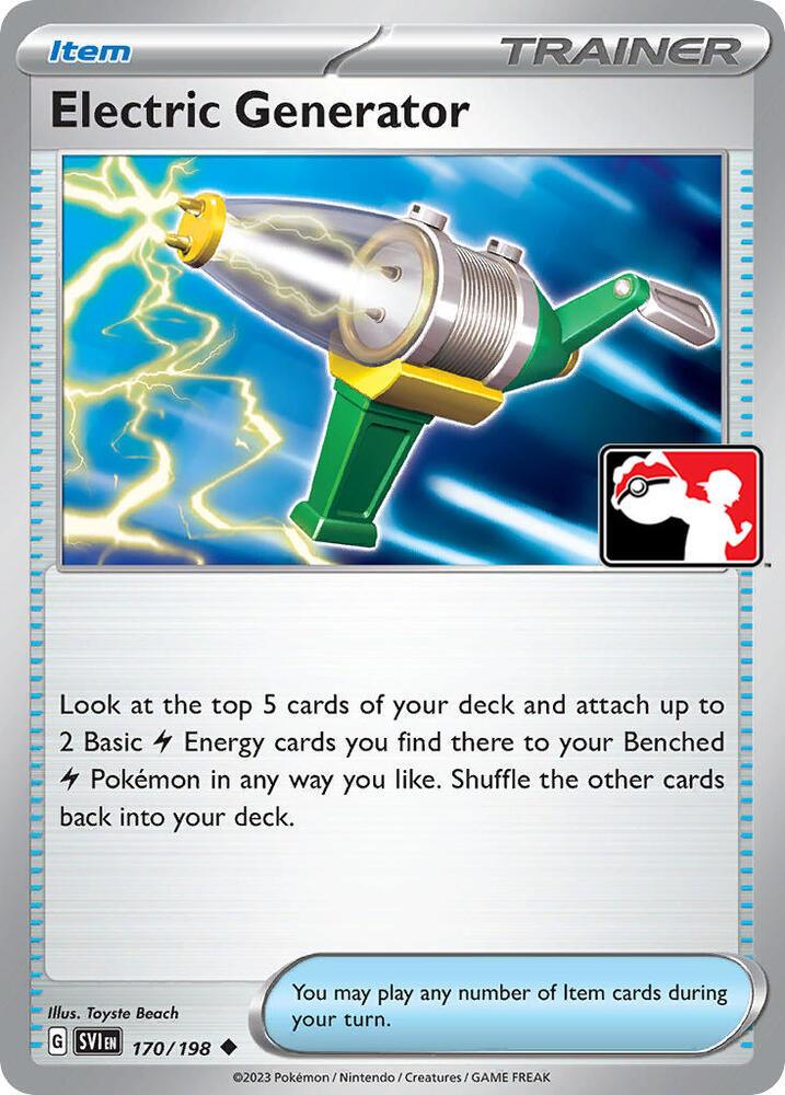 Electric Generator (170/198) [Prize Pack Series Three] (Online Only)