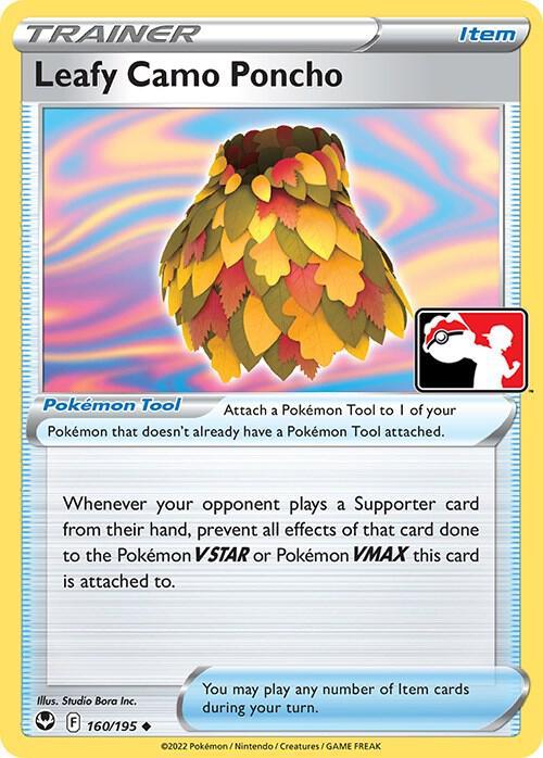 Leafy Camo Poncho (160/195) [Prize Pack Series Three] (Online Only)