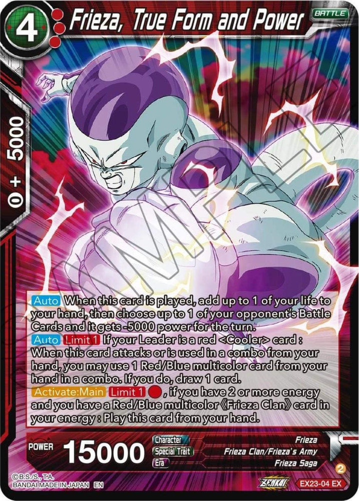 Frieza, True Form and Power (EX23-04) [Premium Anniversary Box 2023] (ONLINE ORDER ONLY)