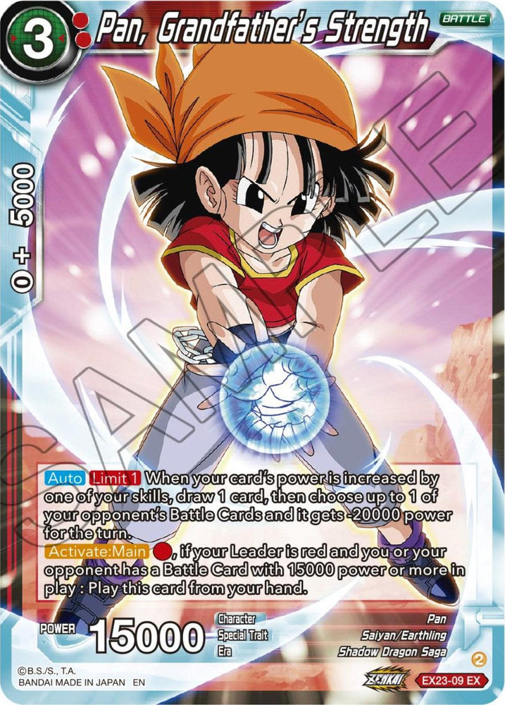 Pan, Grandfather's Strength (EX23-09) [Premium Anniversary Box 2023] (ONLINE ORDER ONLY)