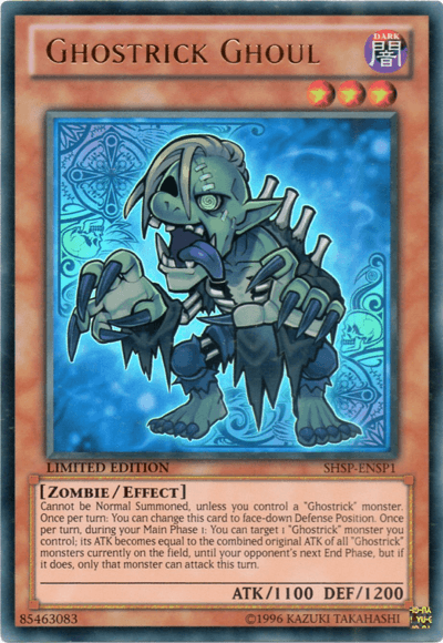 Ghostrick Ghoul [SHSP-ENSP1] Ultra Rare (ONLINE ORDER ONLY)
