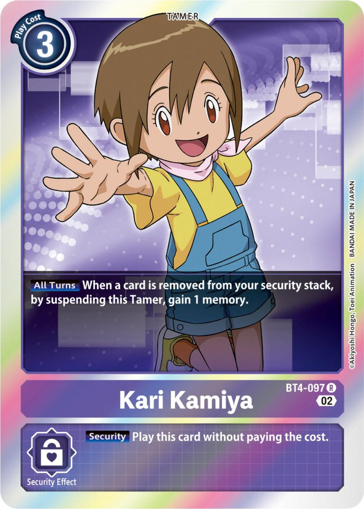 Kari Kamiya [BT4-097] (Resurgence Booster Reprint) [Resurgence Booster] (ONLINE ORDER ONLY)