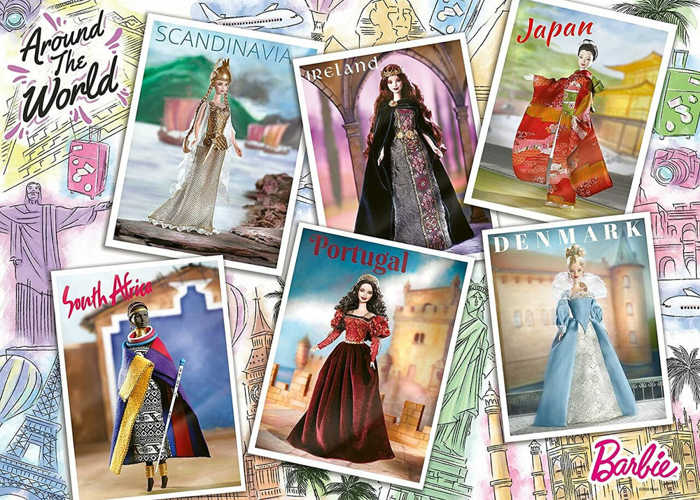 Puzzle: Barbie - Barbie Around the World (ONLINE ORDER ONLY)