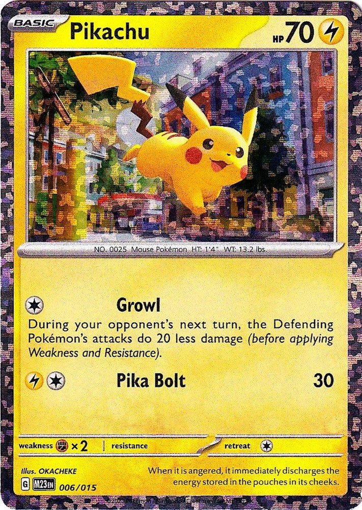 Pikachu (006/015) [McDonald's Promos: 2023 Collection] (Online Only)