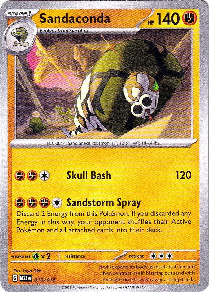 Sandaconda (010/015) [McDonald's Promos: 2023 Collection] (Online Only)