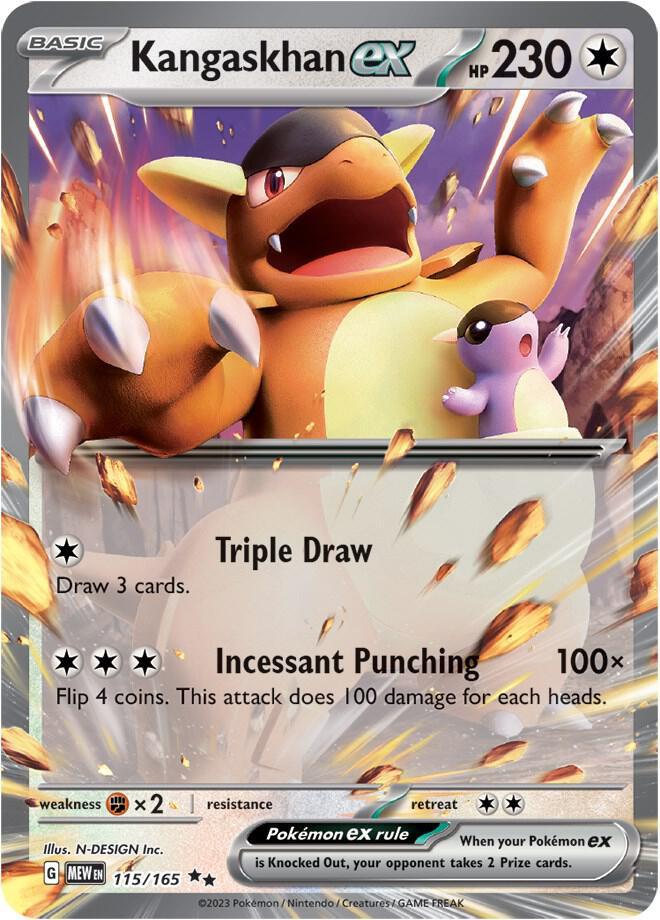 Kangaskhan ex (115/165) [Scarlet & Violet: 151] (Online Only)