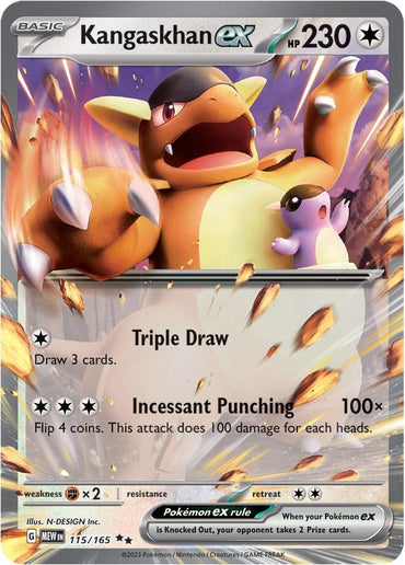 Kangaskhan ex (115/165) [Scarlet & Violet: 151] (Online Only)