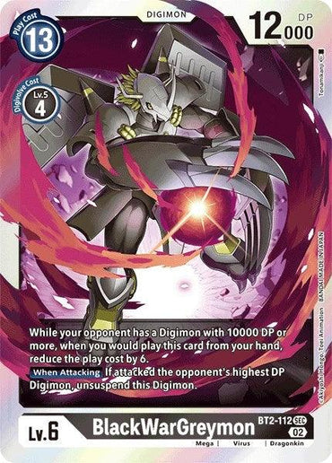 BlackWarGreymon (Resurgence Booster Reprint) [Resurgence Booster] (ONLINE ORDER ONLY)