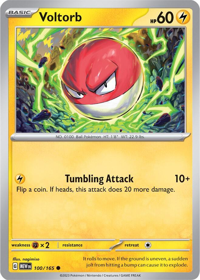 Voltorb (100/165) [Scarlet & Violet: 151] (Online Only)
