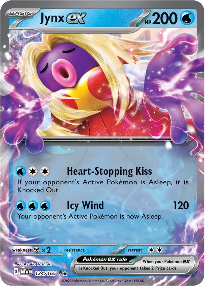 Jynx ex (124/165) [Scarlet & Violet: 151] (Online Only)